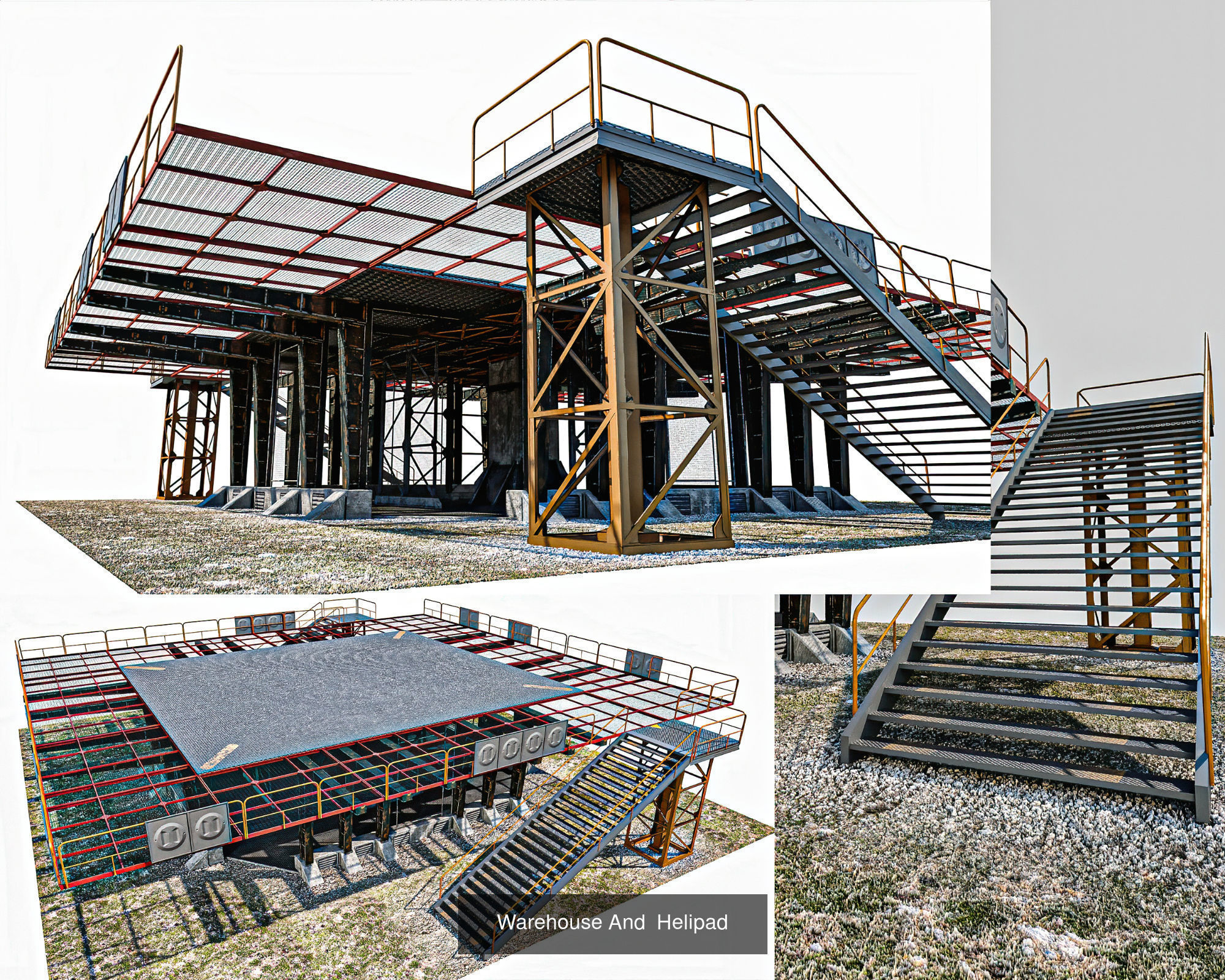 20 Architecture Pakage  3D Model Collection_20