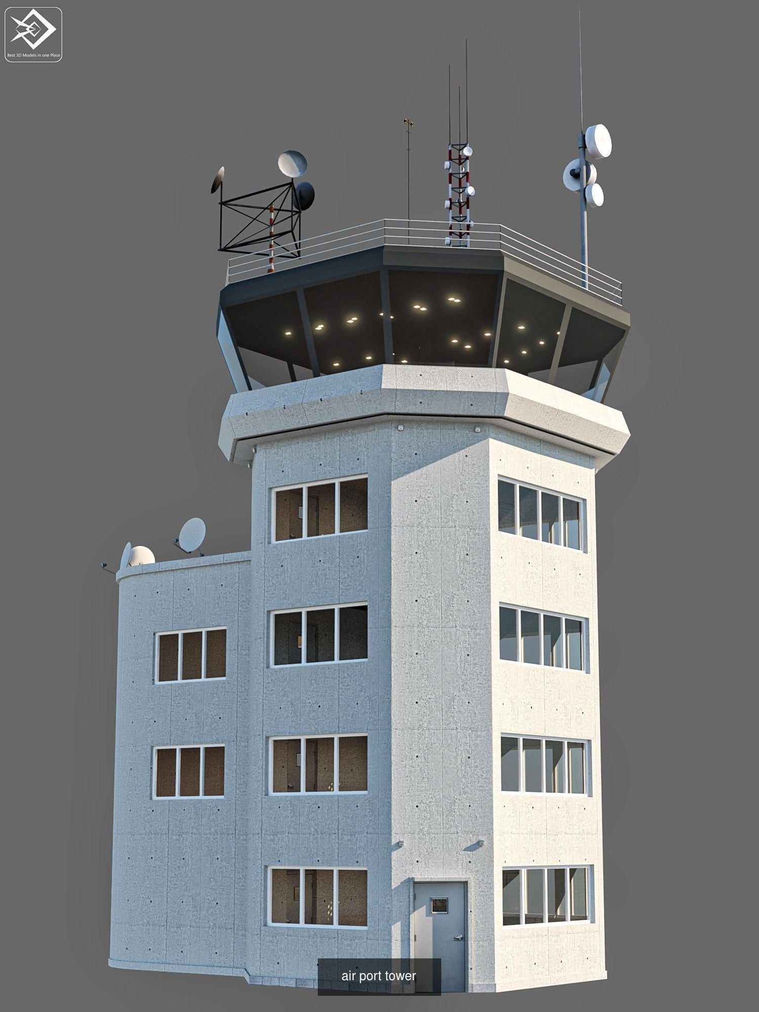 20 Architecture Pakage  3D Model Collection_11