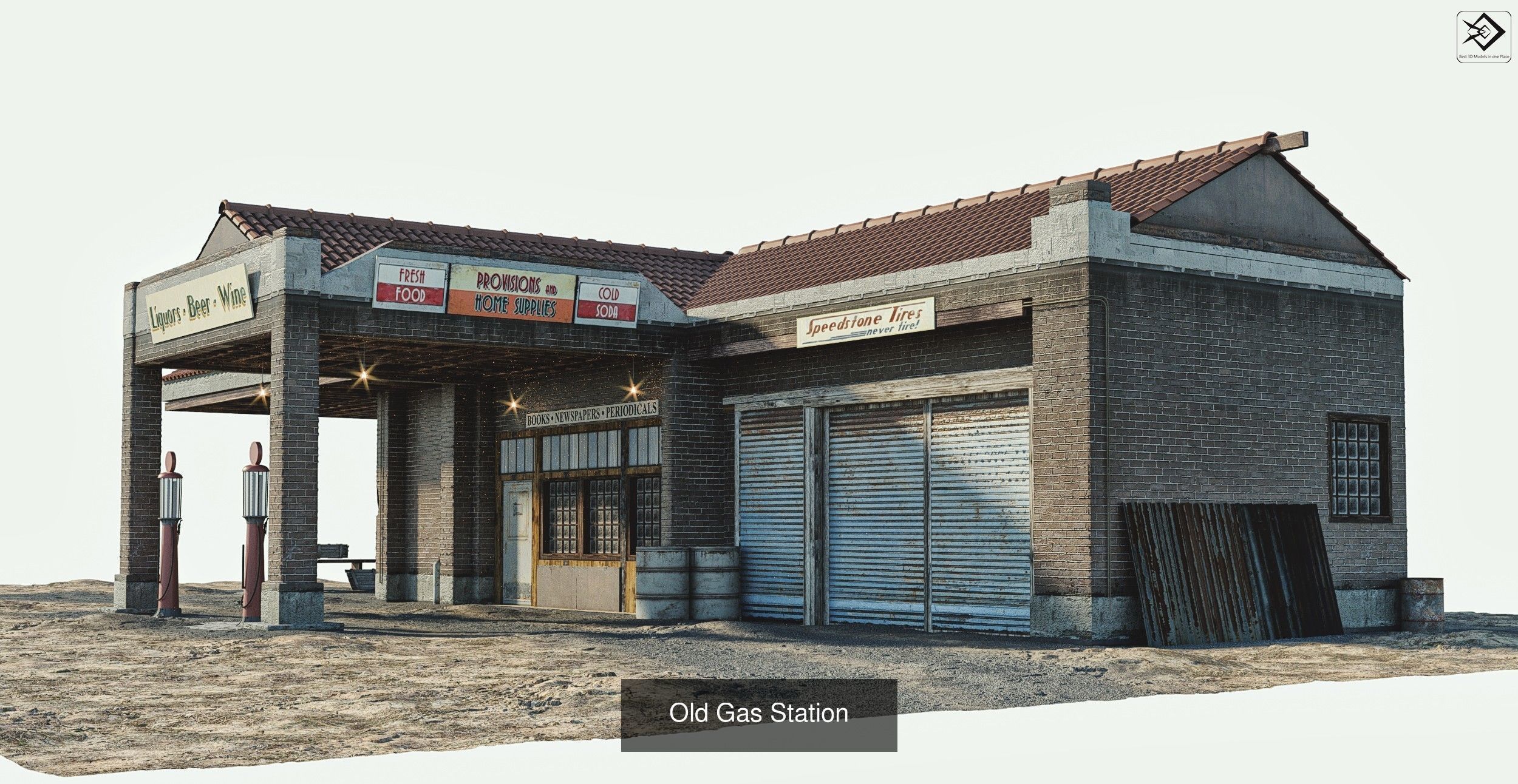 20 Architecture Pakage  3D Model Collection_13