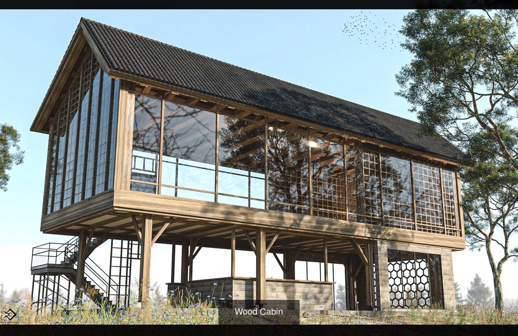 20 Architecture Pakage  3D Model Collection_17