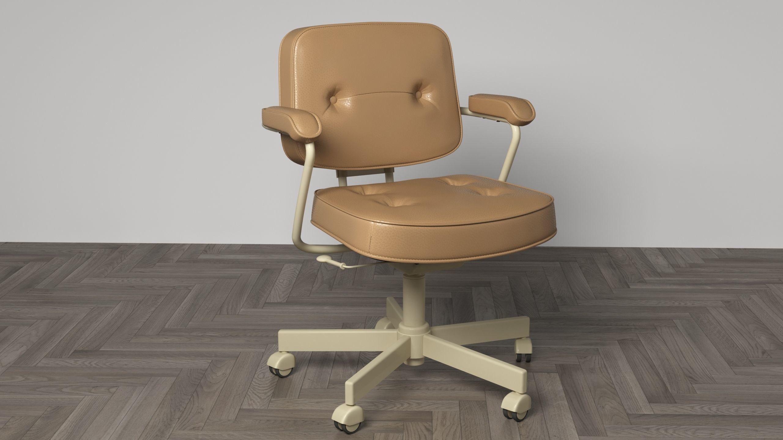 Ikea Office Chair 3D model animated CGTrader