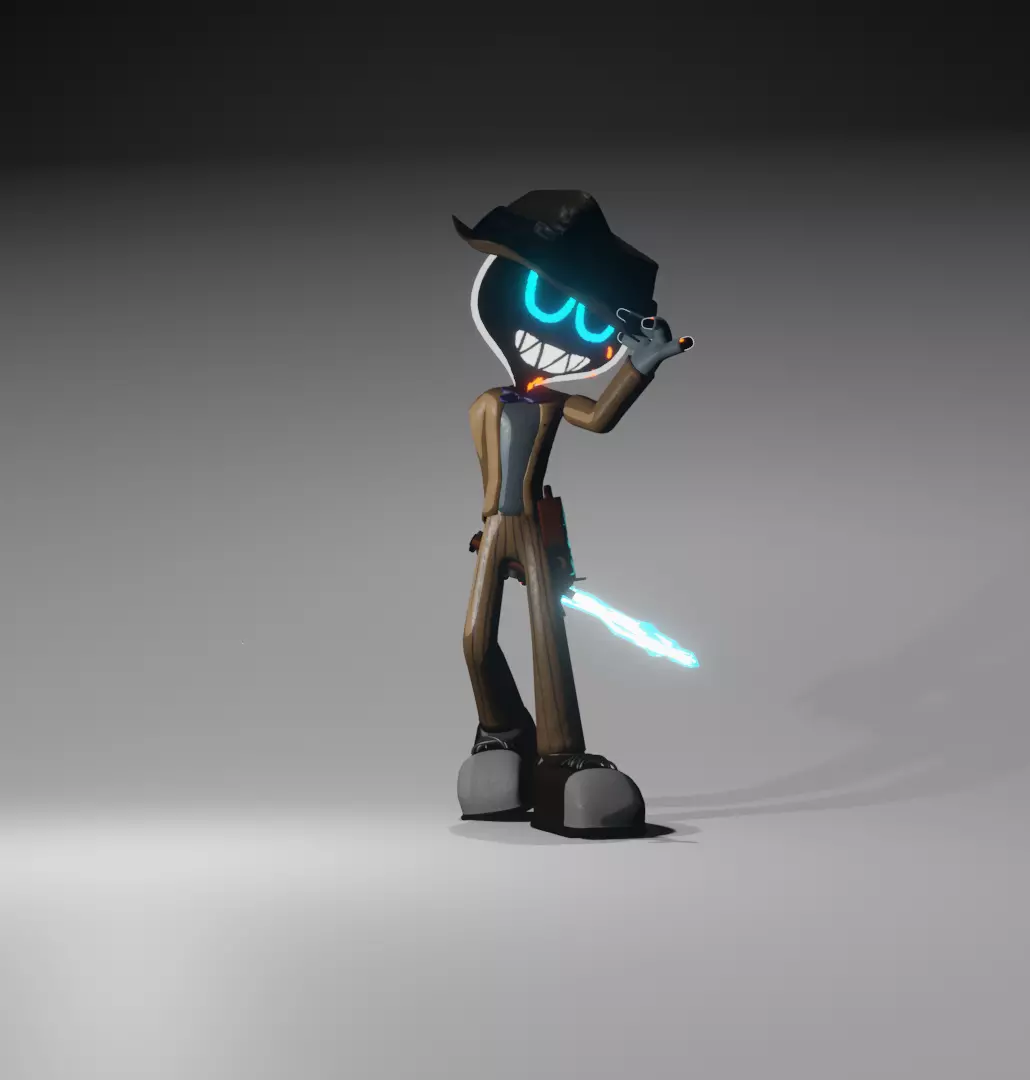 Shadow Character 2 The Swindler Free 3D model