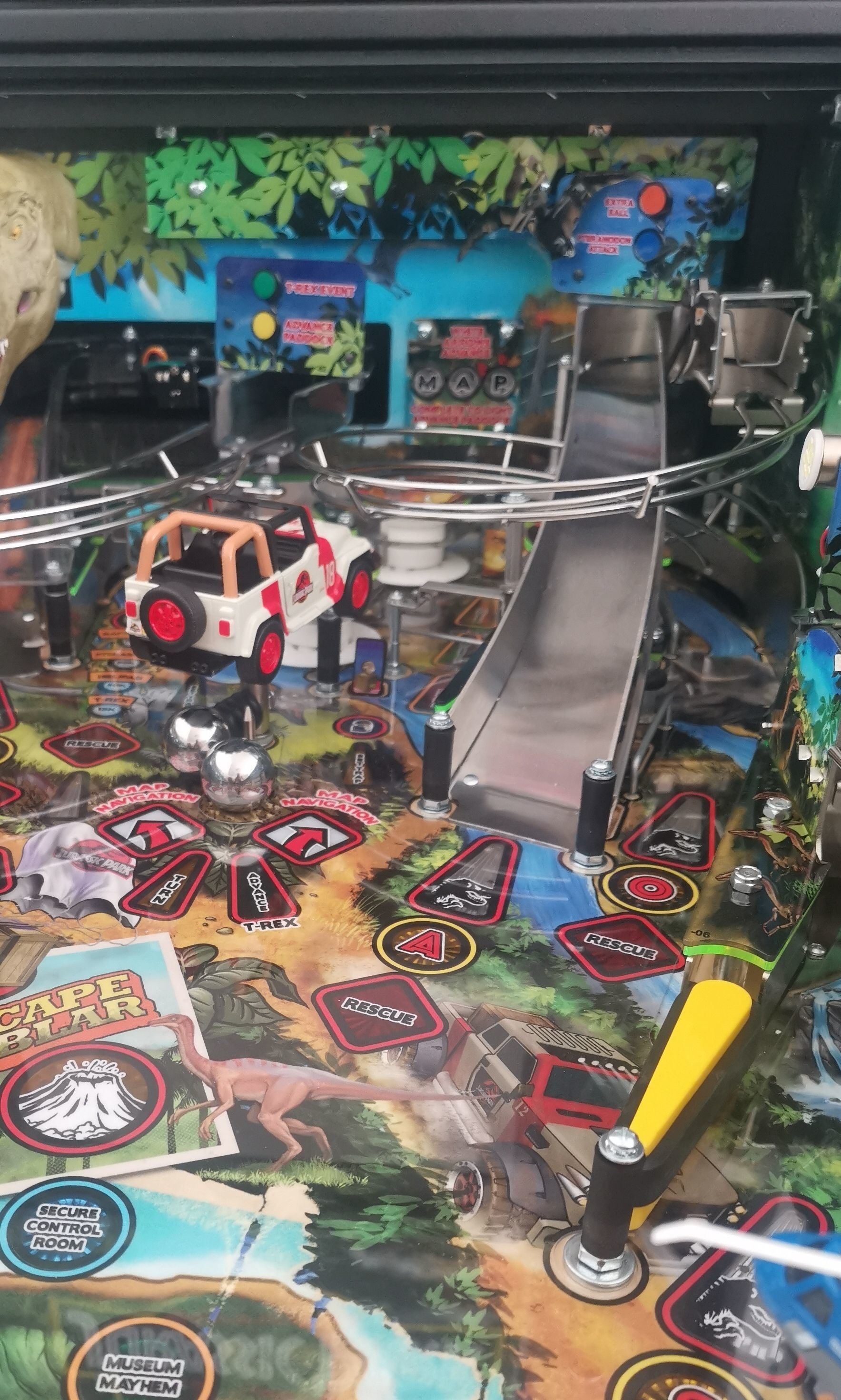 Adapter for Toycar for Stern Pinball Jurassic Park 3D print model_8