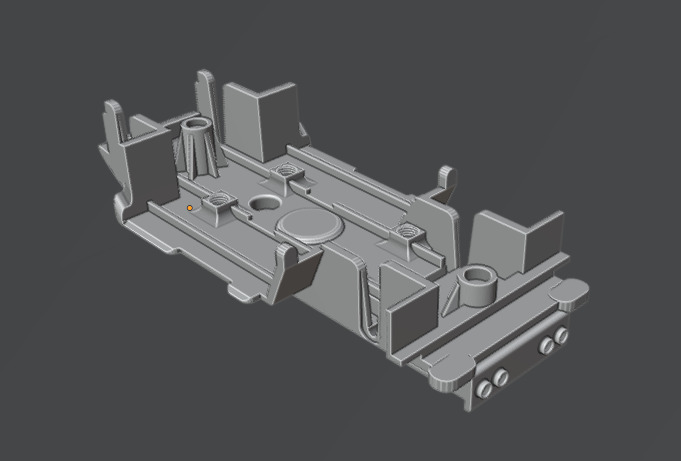 Adapter for Toycar for Stern Pinball Jurassic Park 3D print model_2