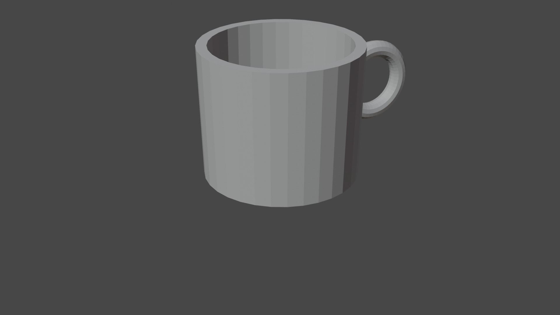 Ceramic coffee Mug 3D model_1