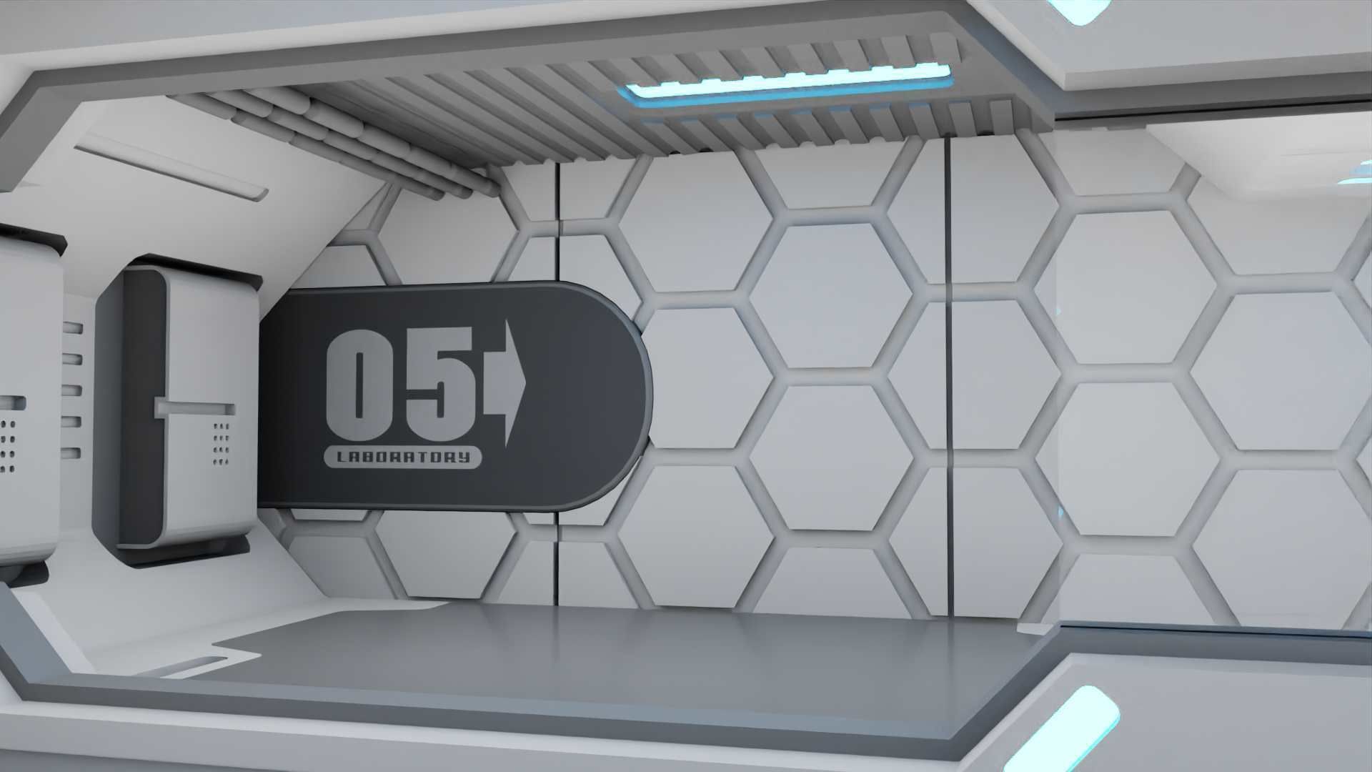  FUTURISTIC INTERIOR 3D model_22