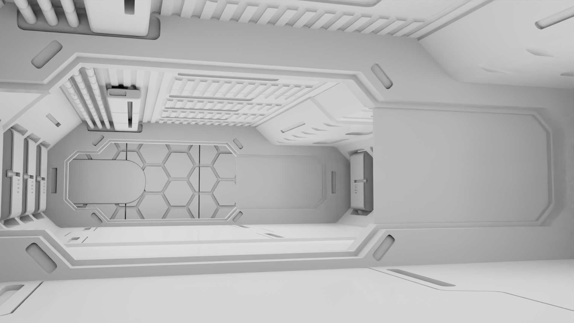  FUTURISTIC INTERIOR 3D model_30