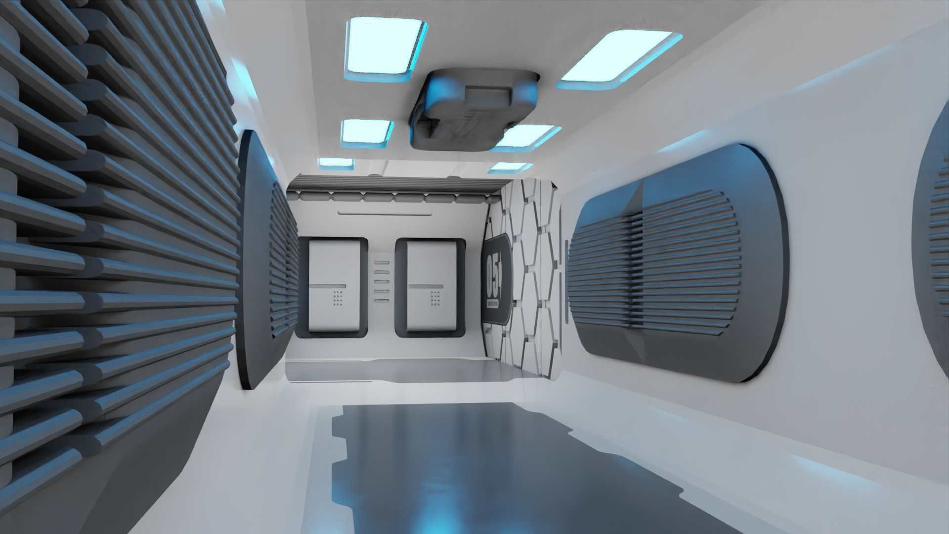  FUTURISTIC INTERIOR 3D model_28