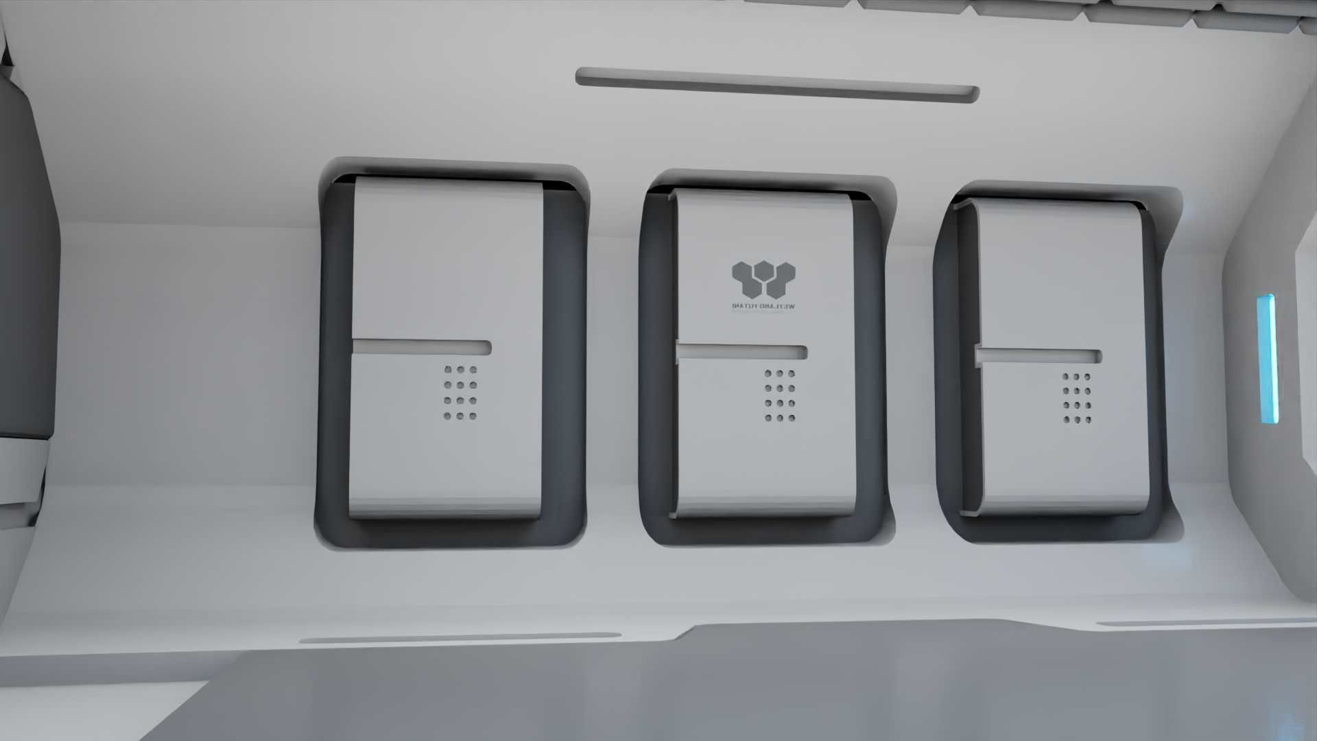  FUTURISTIC INTERIOR 3D model_6