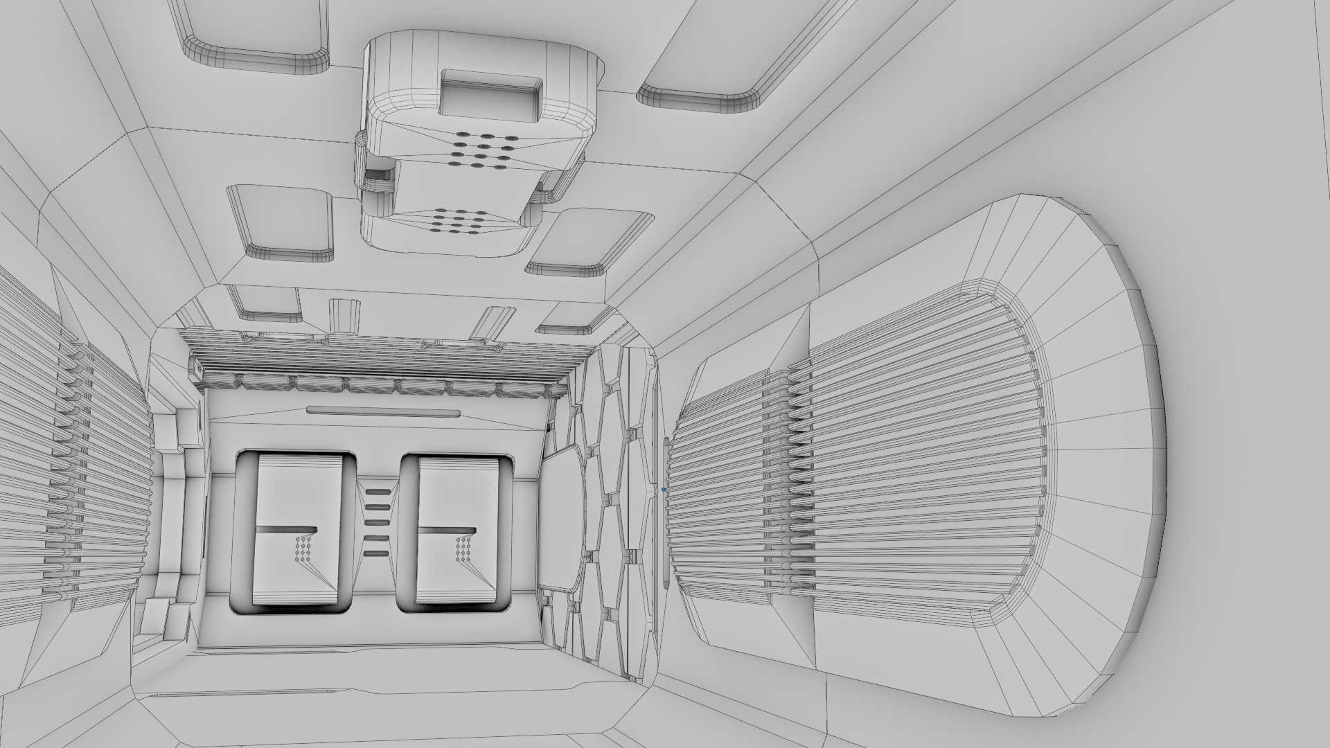  FUTURISTIC INTERIOR 3D model_37