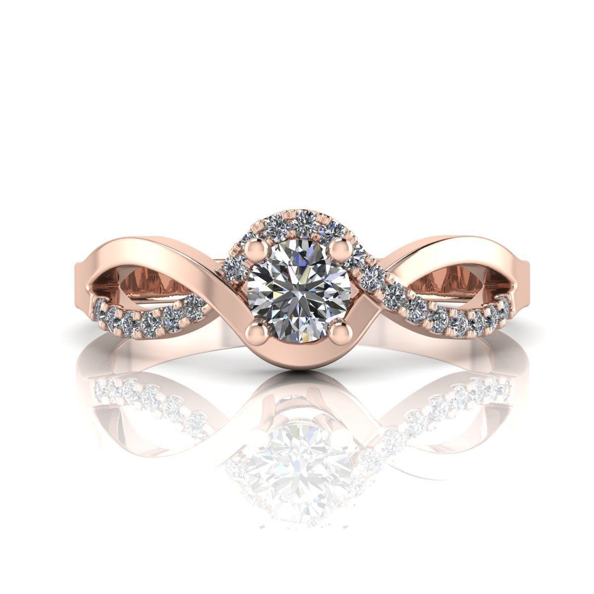 Ring 3DM STL OBJ model for 3D printing and CNC 3D print model_2