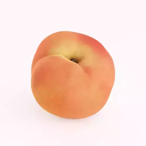 Peach 3D model