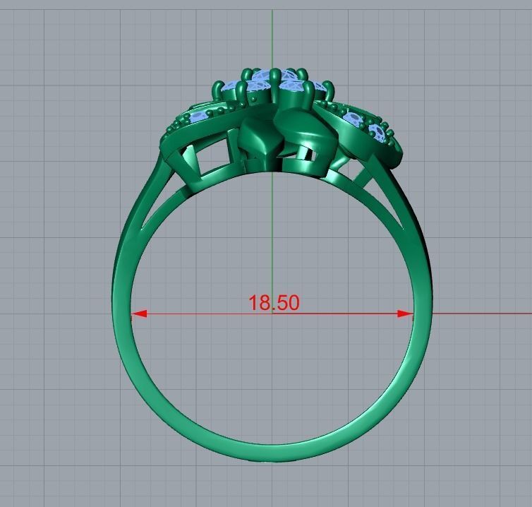 flower jewelry 3D print model_21