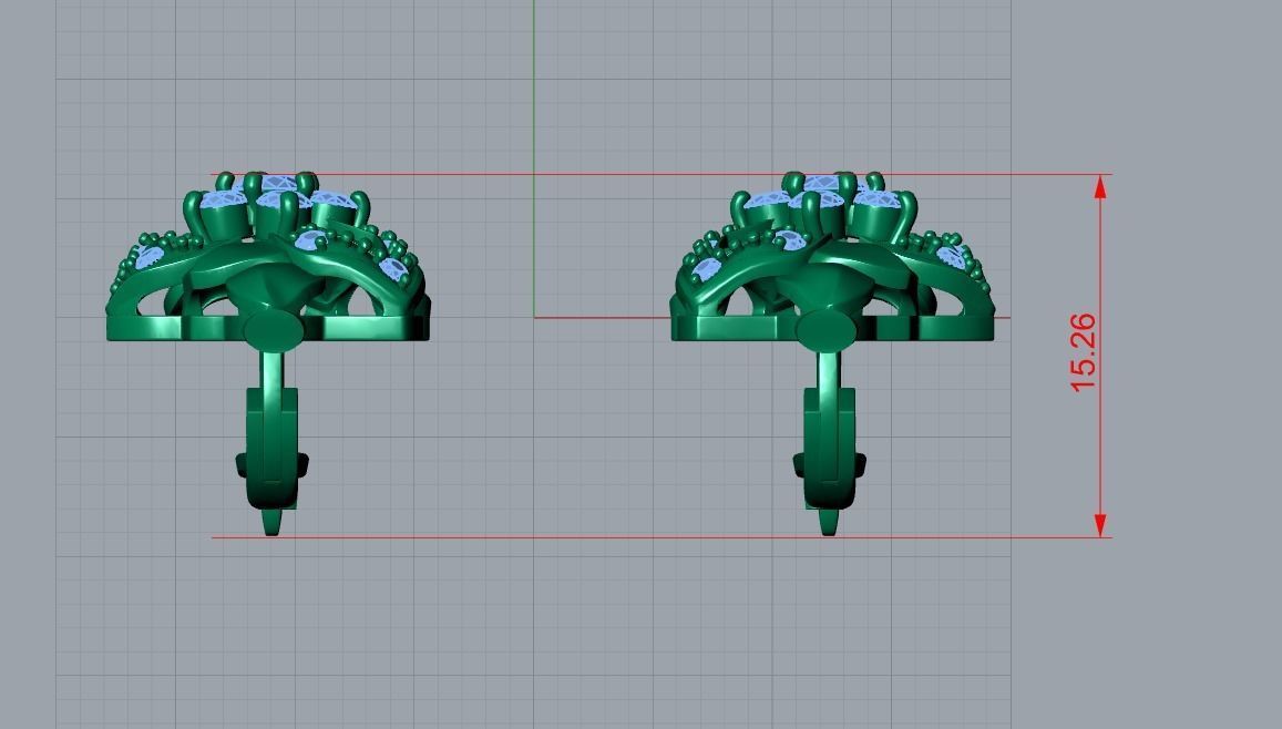 flower jewelry 3D print model_13
