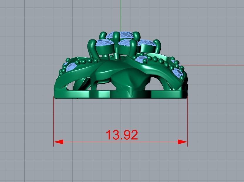 flower jewelry 3D print model_27