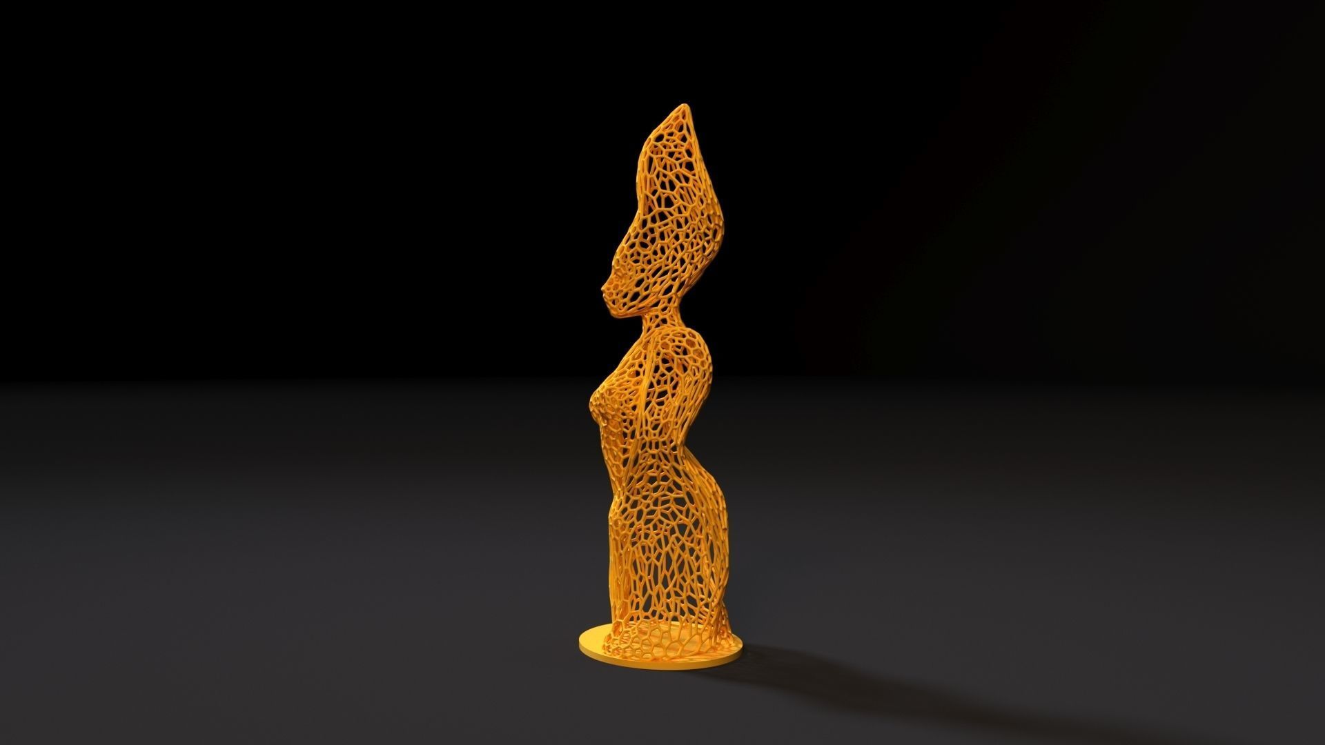 Fire Girl 2 3D print model_2