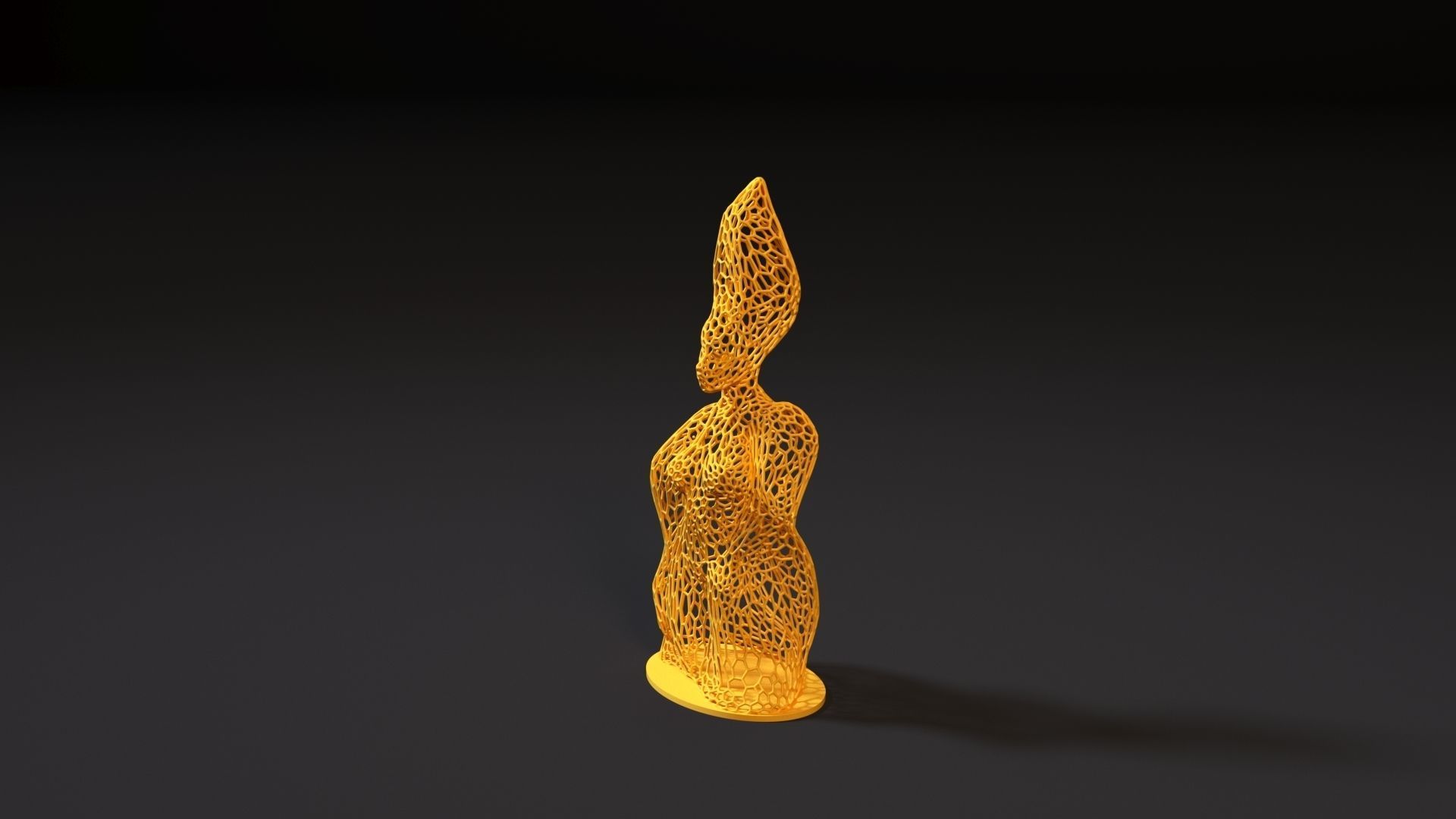 Fire Girl 2 3D print model_1
