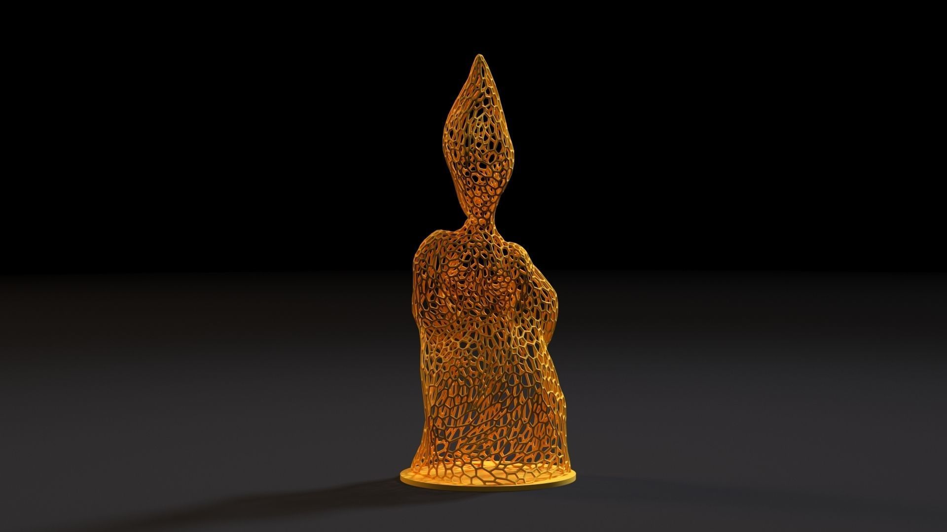 Fire Girl 2 3D print model_4