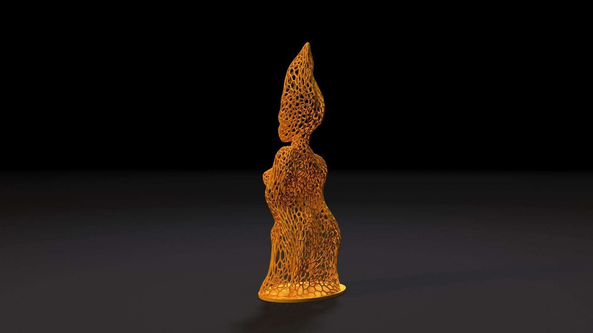 Fire Girl 2 3D print model_3