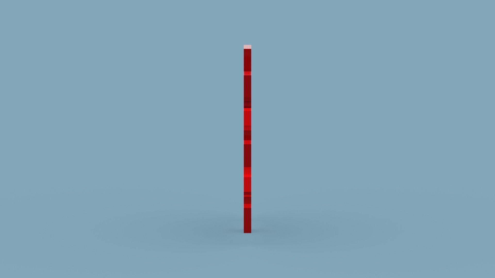 Pixel Corona Virus Low-poly 3D model_4