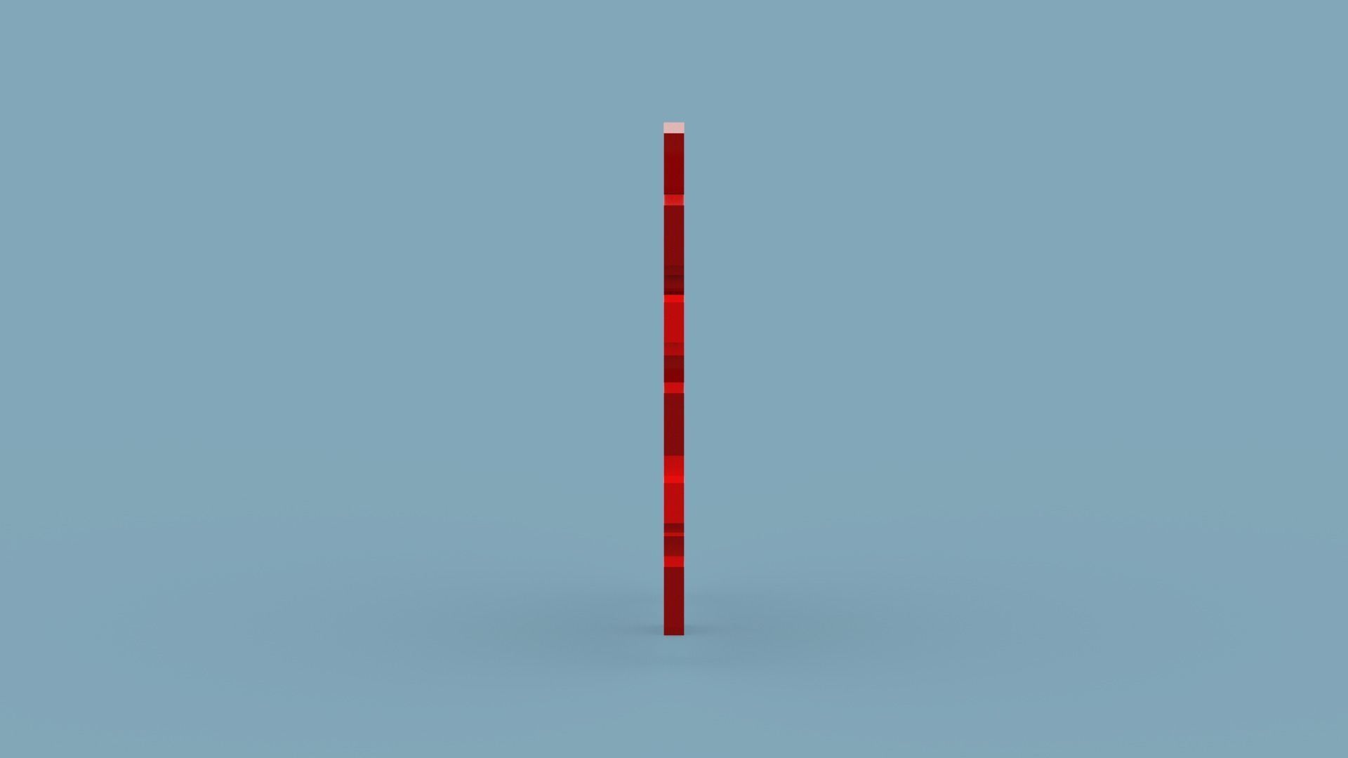 Pixel Corona Virus Low-poly 3D model_8