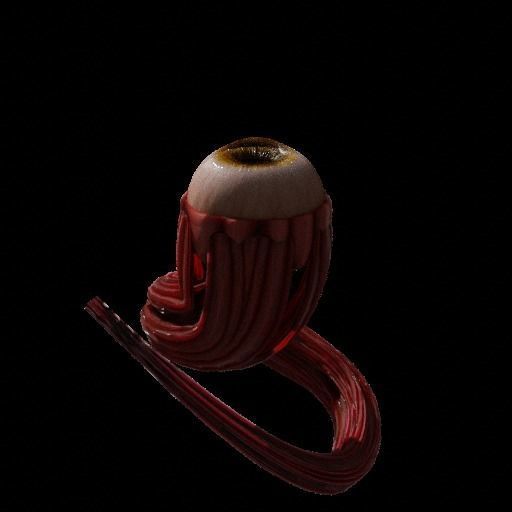 Realistic Procedural Eye 3D model_1