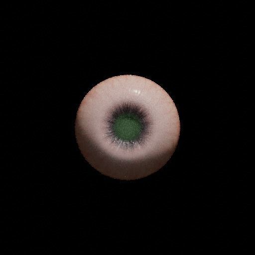 Realistic Procedural Eye 3D model_6