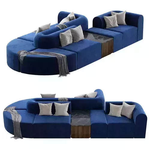 Wittmann Blocks Sofa