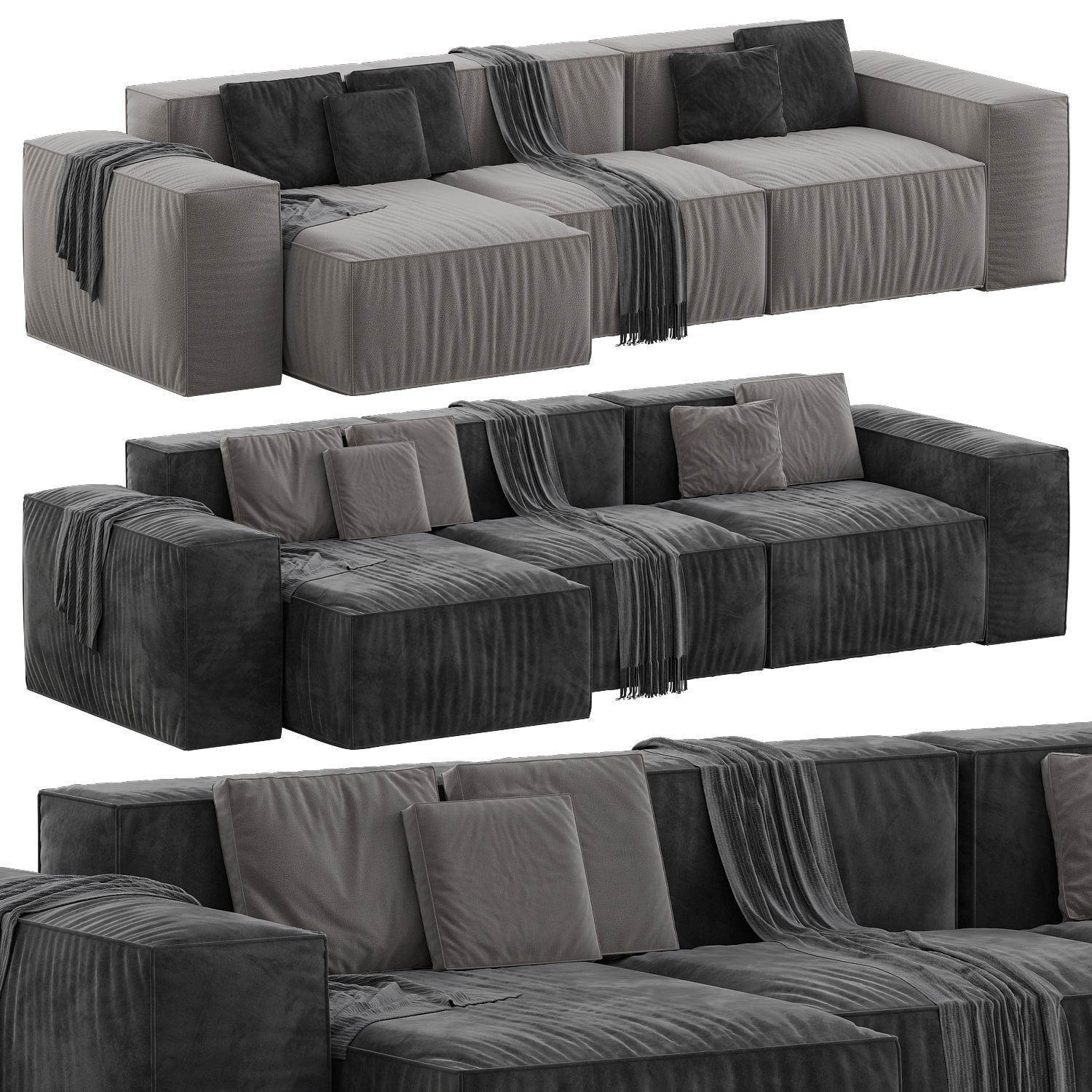 Loft Sofa 3D model_1