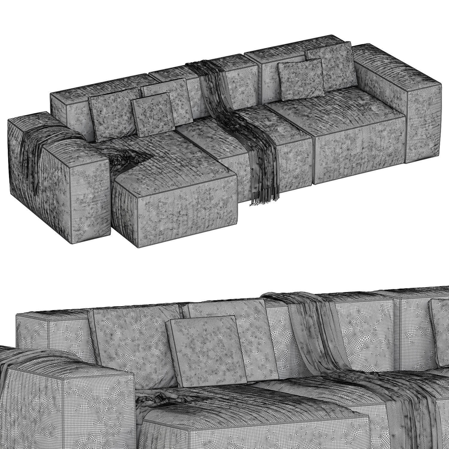 Loft Sofa 3D model_2