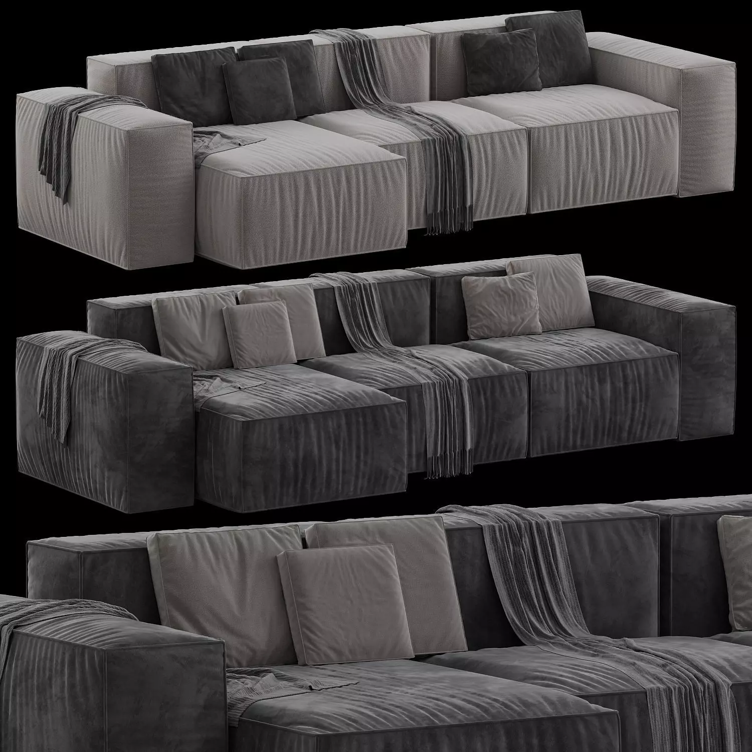 Loft Sofa 3D model_0