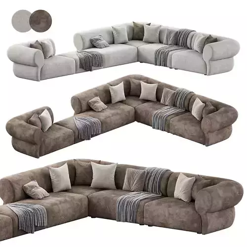 Handy Berjerli Kose Takimi Sofa
