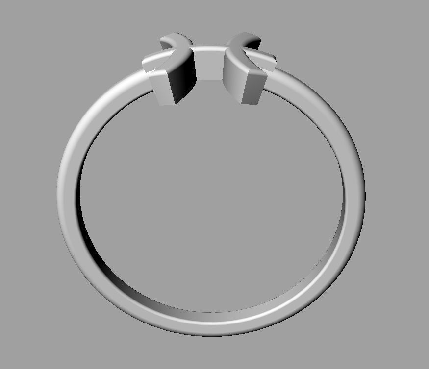 Zodiac Ring - Pisces 3D print model_12