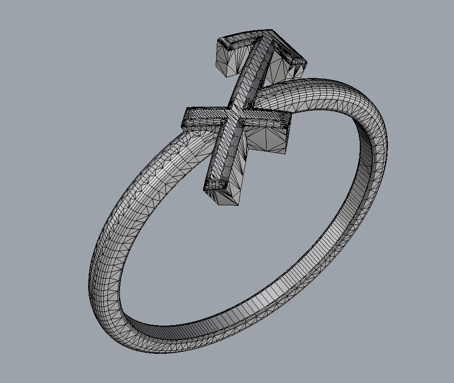 Zodiac Ring - Sagitarius 3D print model_10