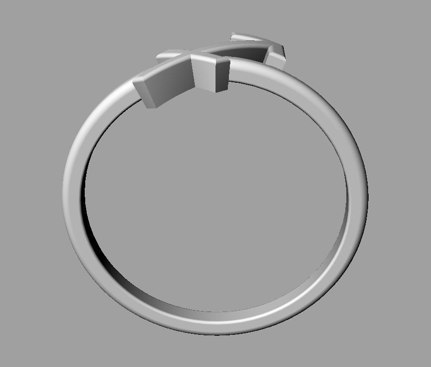 Zodiac Ring - Sagitarius 3D print model_12