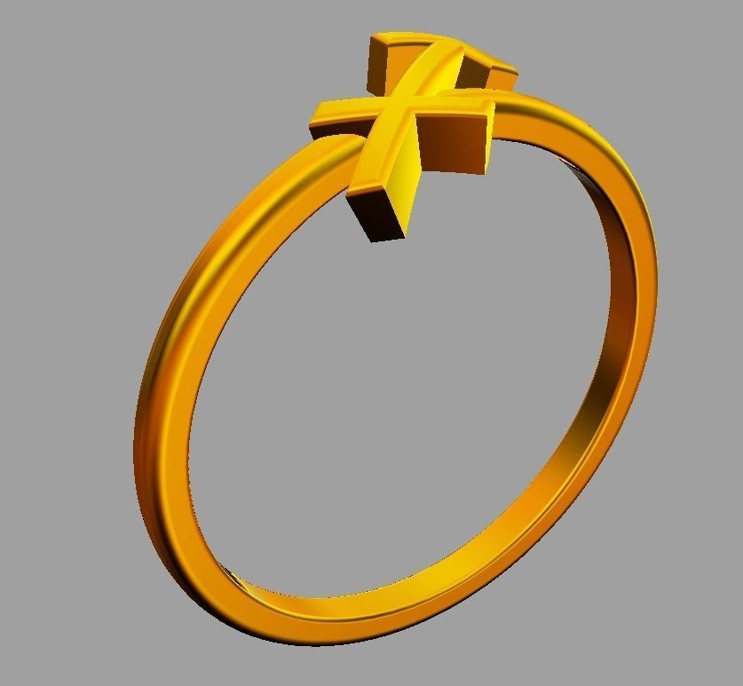 Zodiac Ring - Sagitarius 3D print model_8