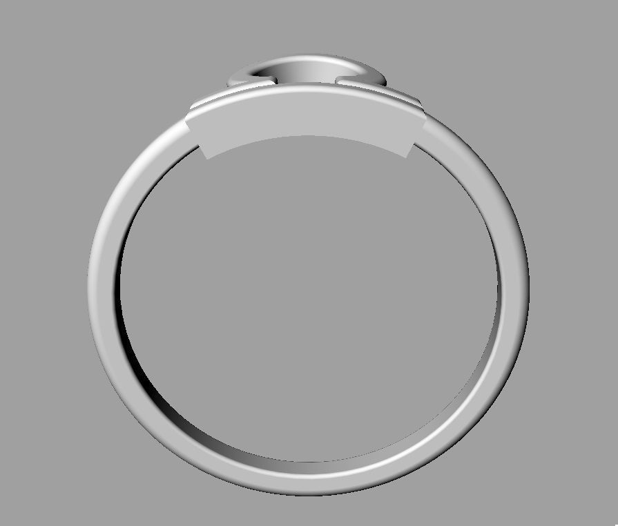 Zodiac Ring - Libra 3D print model_12
