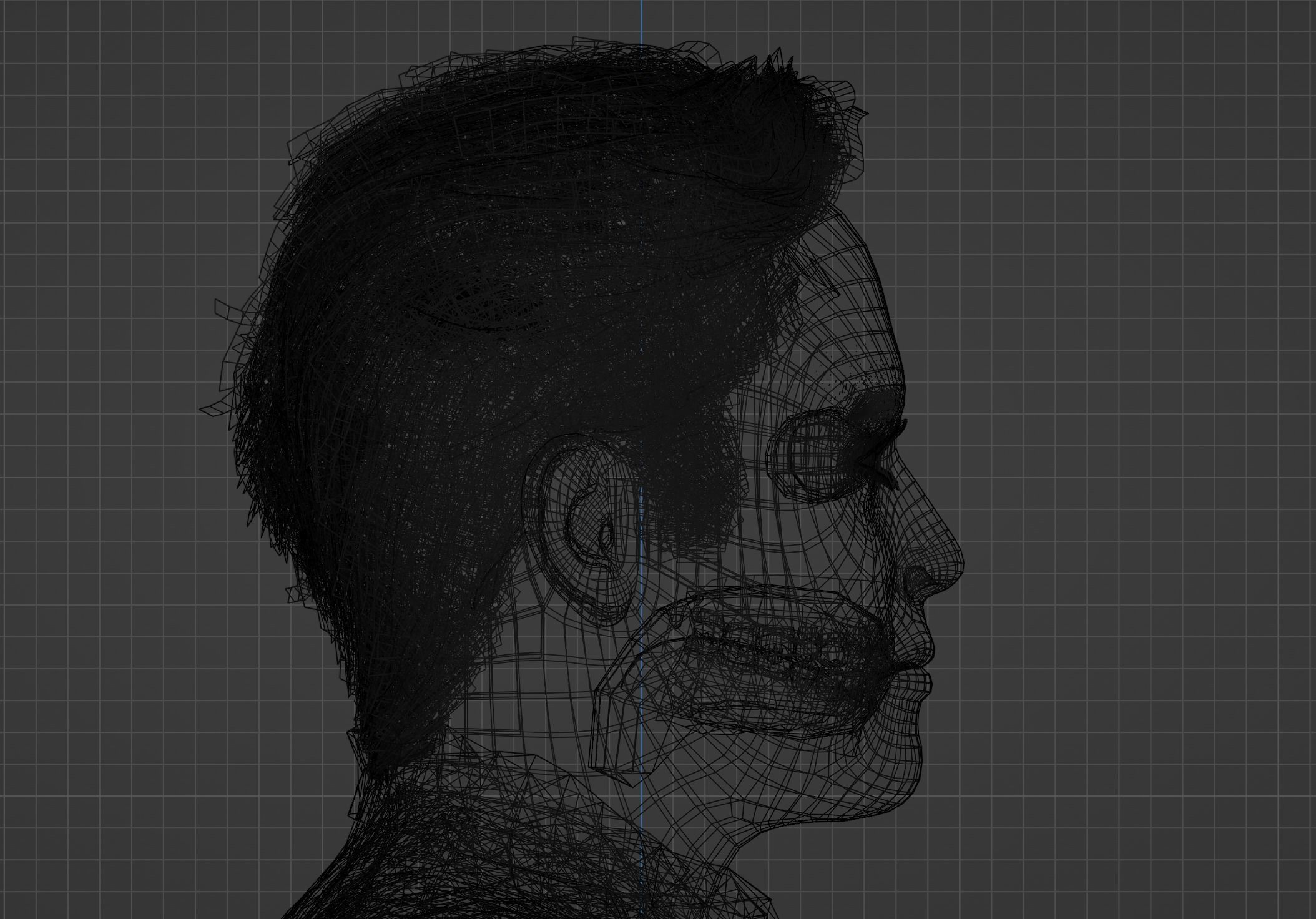 Elon Musk Rigged  Low-poly 3D model_21