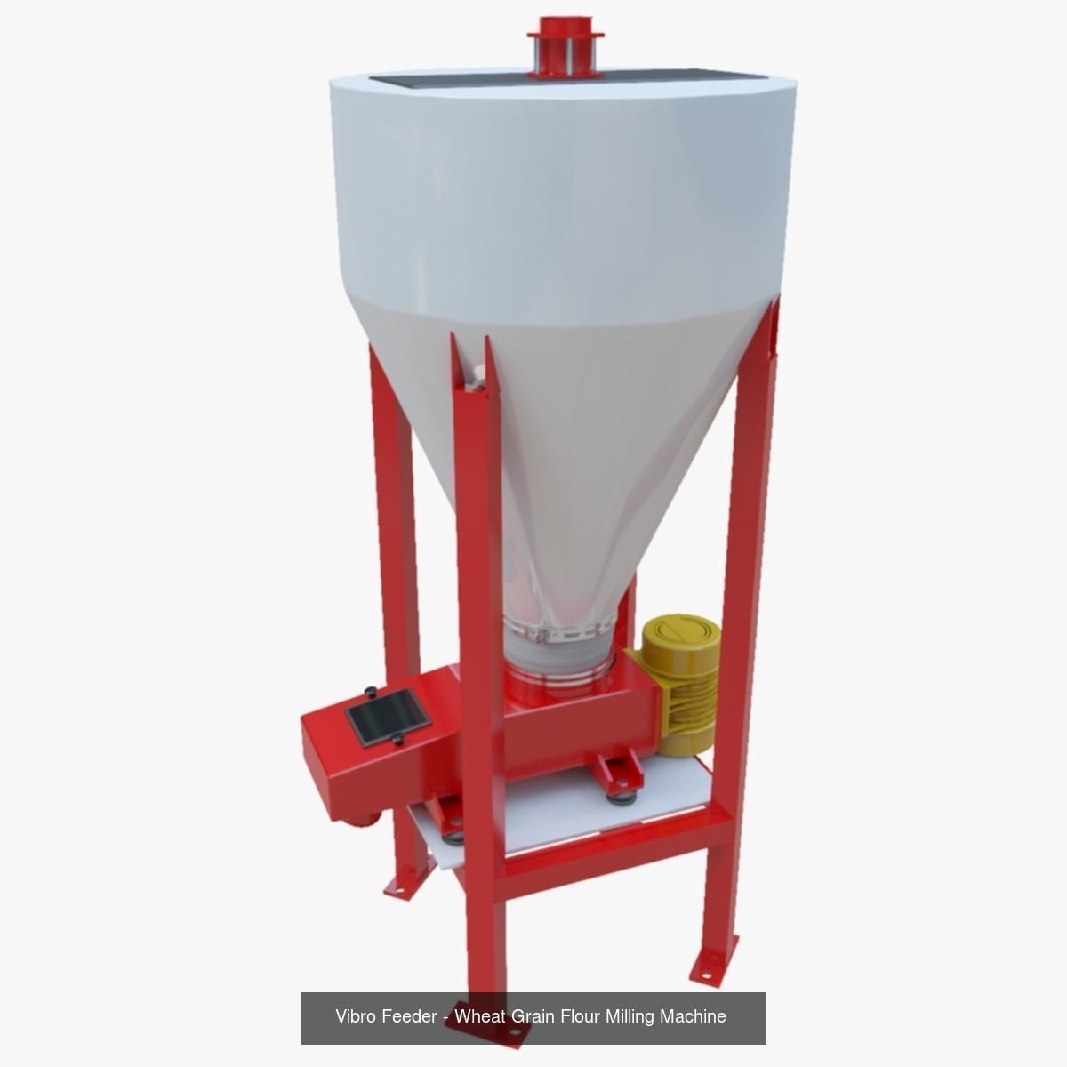 Wheat Grain Flour Milling Machine PACK 1 3D Model Collection_3