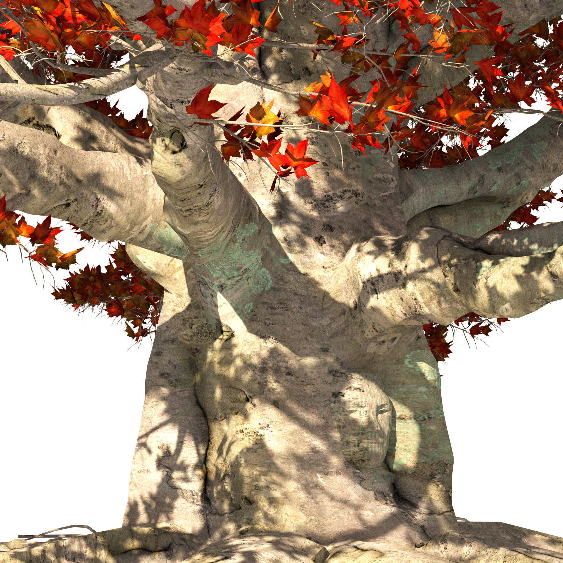 House of Dragons Winterfell Tree 3D model_1