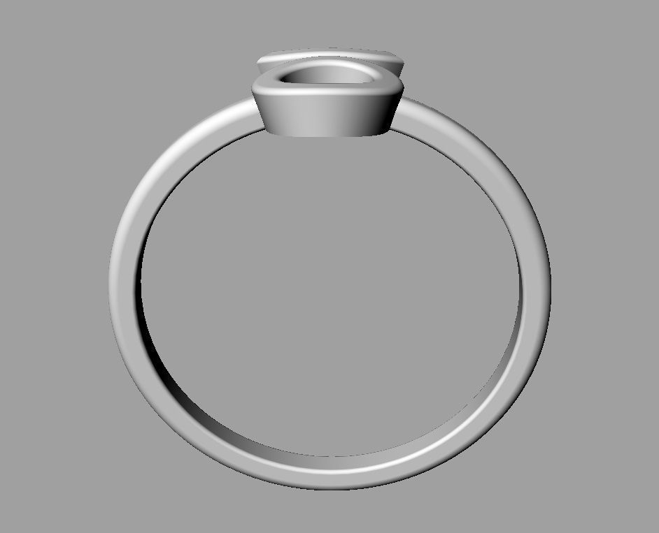 Zodiac Ring - Taurus 3D print model_11