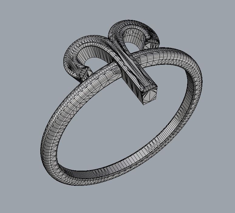 Zodiac Ring - Aries 3D print model_9