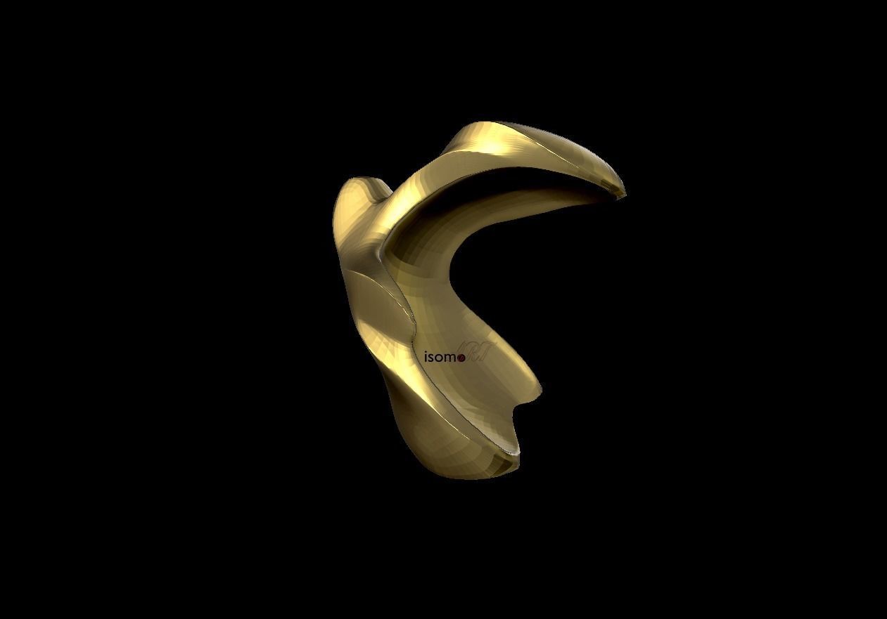 Bayonetta 3 Default Earrings - Cosplay Digital 3DModel 3D print model_7