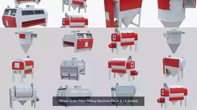 Wheat Grain Flour Milling Machine PACK 2