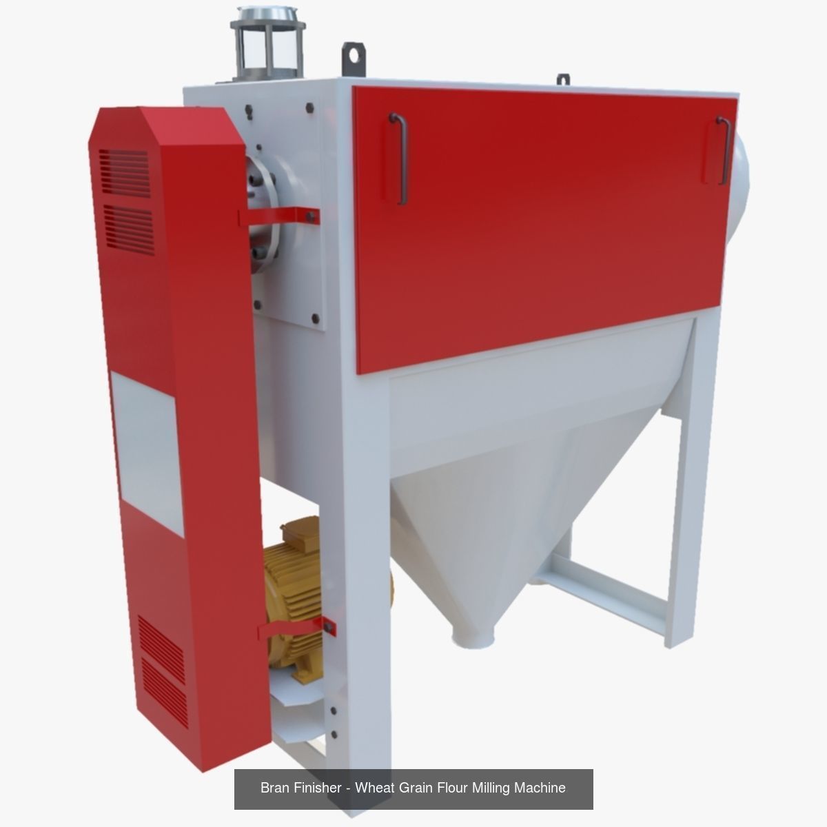 Wheat Grain Flour Milling Machine PACK 2 3D Model Collection_3