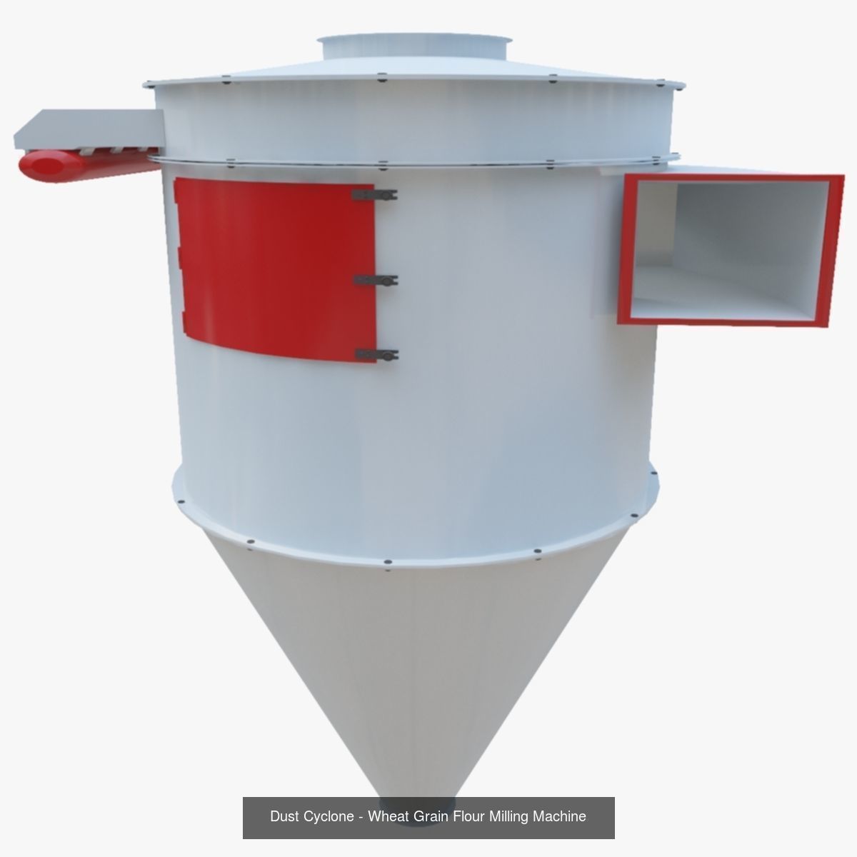 Wheat Grain Flour Milling Machine PACK 2 3D Model Collection_4