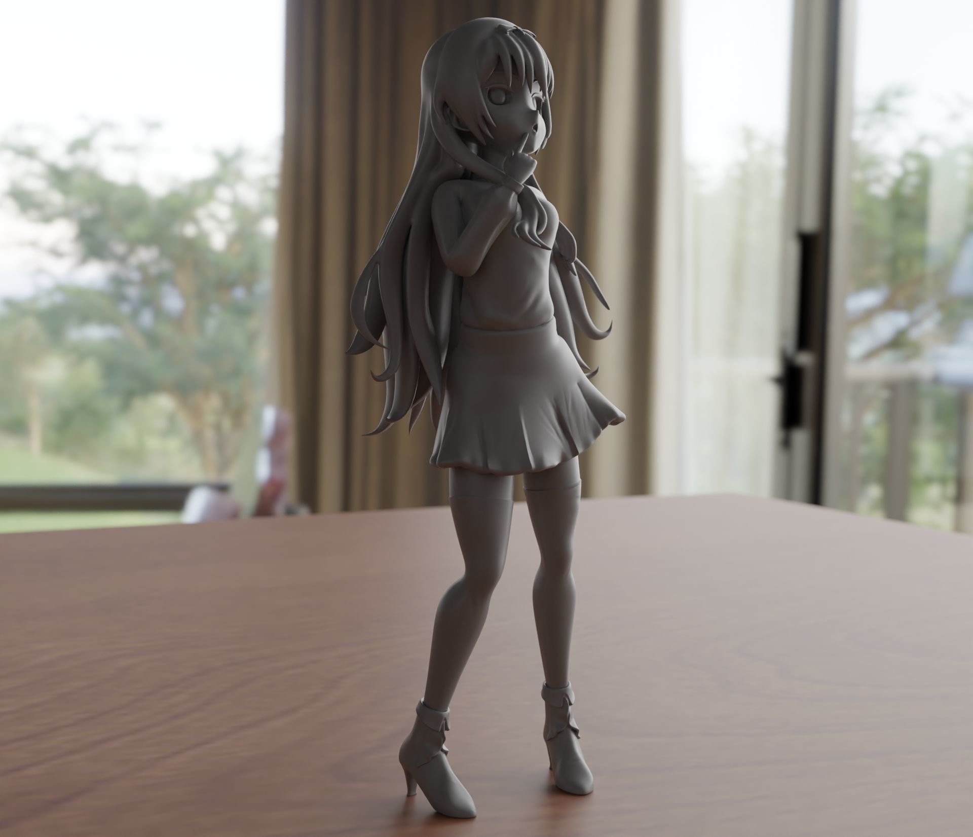Yue - Arifureta 3D print model_2