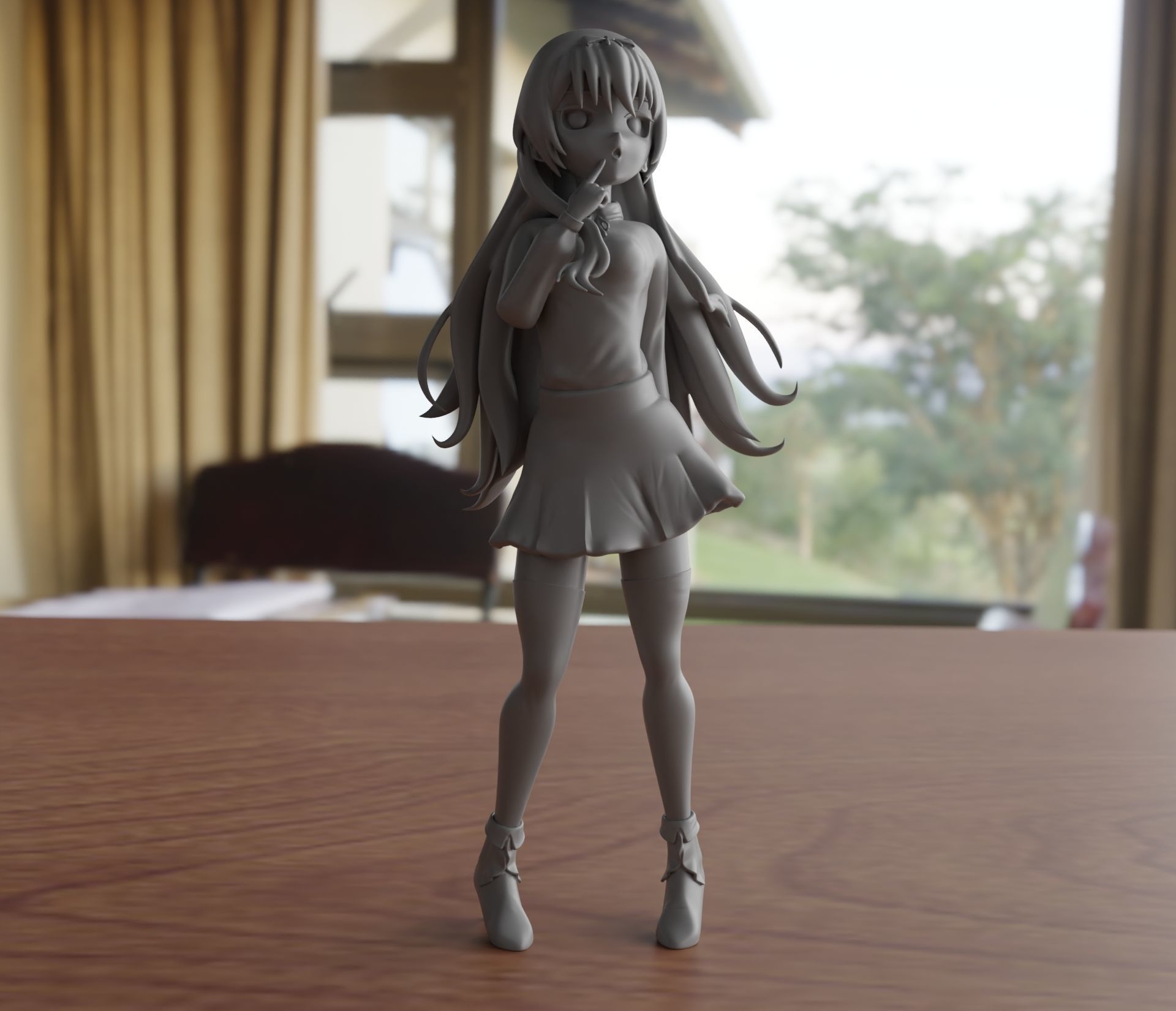 Yue - Arifureta 3D print model_4