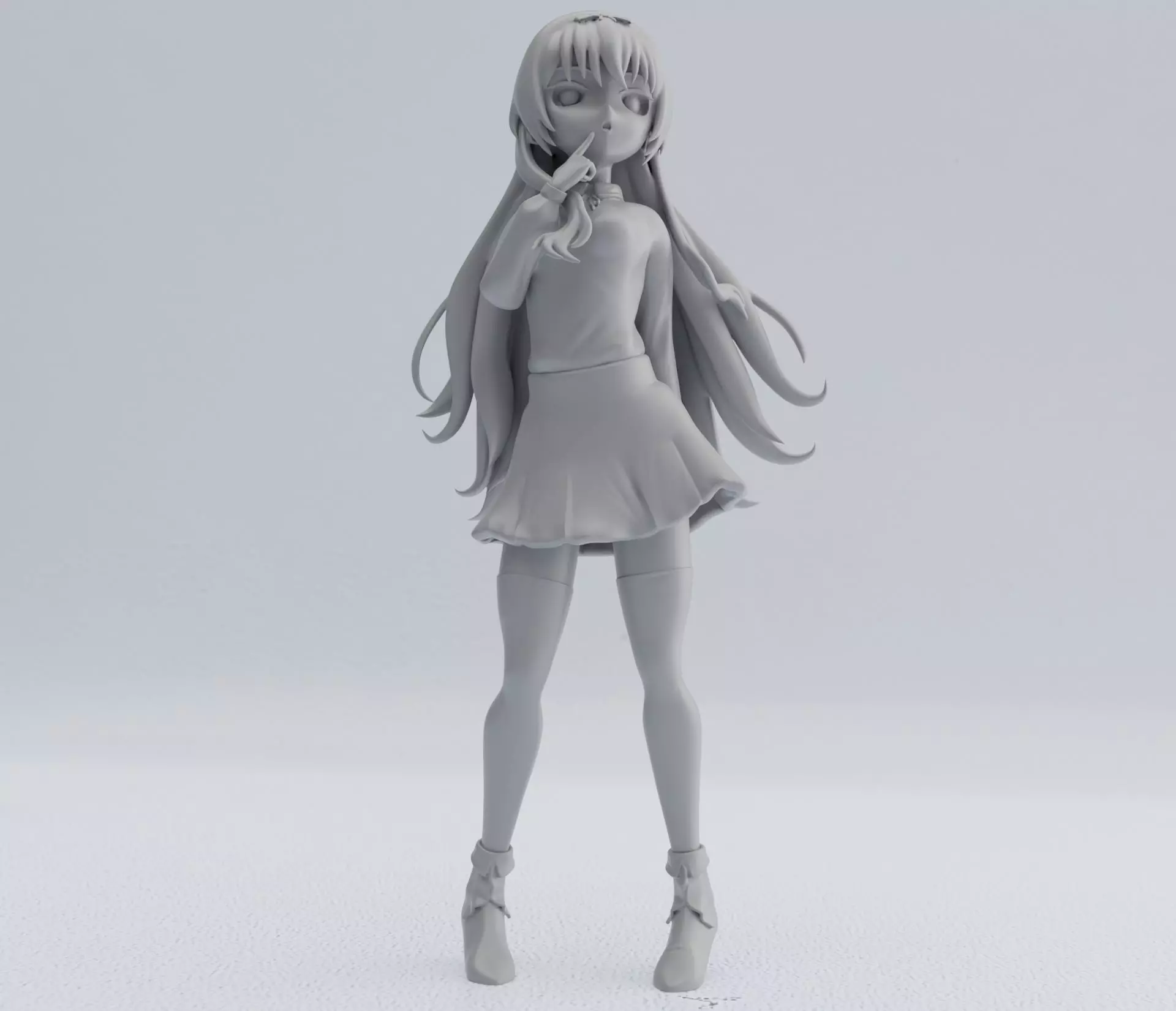 Yue - Arifureta 3D print model_0