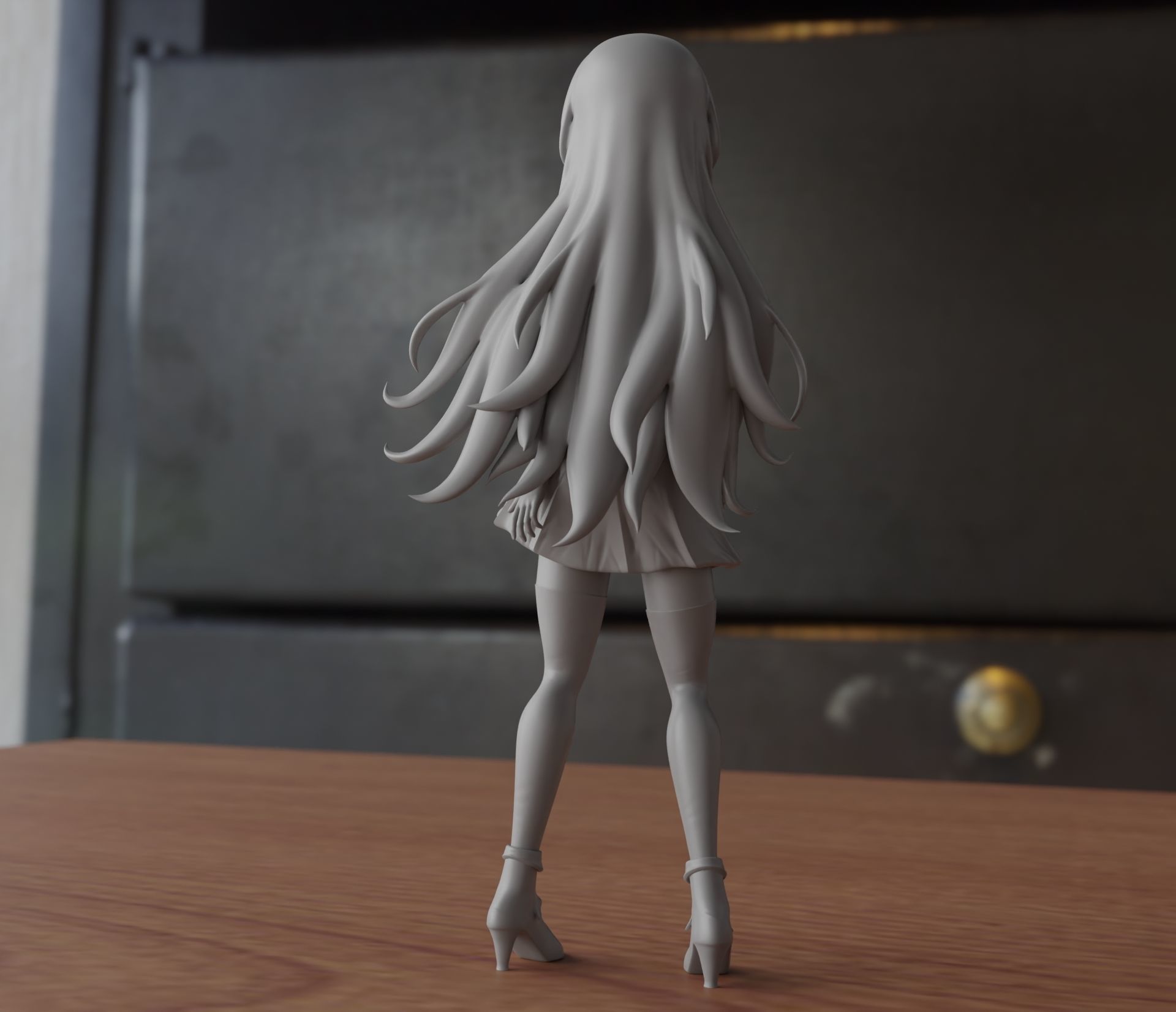 Yue - Arifureta 3D print model_3